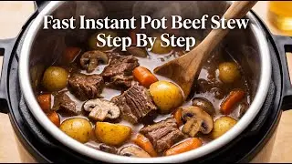 Fast Instant Pot Beef Stew Cooking Guide Step By Step