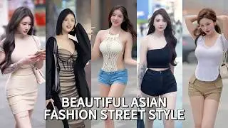 TOP Beautiful Chinese Girl | Chinese Street Fashion eps.24