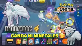 GANDA NI NINETALES 🥰 | POKEMON UNITE #pokemon #annmesa #pokemonunite #onlinegame