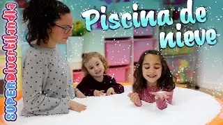 Piscina de Nieve! Sorpresas entre bolitas foam en SUPERDivertilandia.
