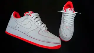 How to lace Nike Air Force 1s Loosely (BEST WAY!)