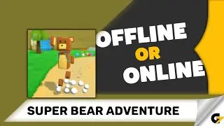 Super Bear Adventure game offline or online ?