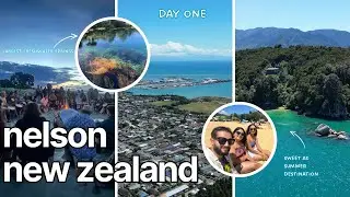 Summer in Nelson, New Zealand | Day One | Golden beaches & Crystal Springs