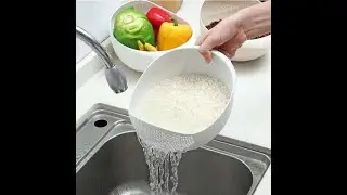 ATVIONE Special, Rice Sieve Plastic Colander Kitchen Drain Basket