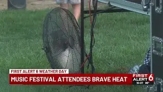 Despite the heat, Nebraska Crossroads Music Festival rolls on