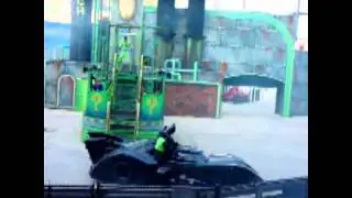 Batman Stunt Show Six Flags New England