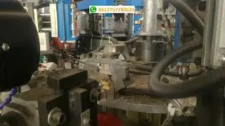 Brass neutral link automatic drilling, tapping, chamfering and cutting machine