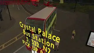 OMSI 2: Route 3 - Round Trip, Map - Add-On London