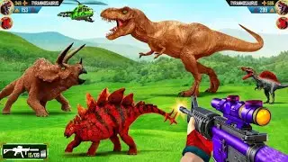 Wild Dinosaur Hunting Attack Android Gameplay #06