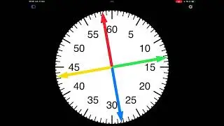 Pace Clock swimming one hour