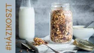 Granola házilag recept l  Kárai Dávid l #HÁZIKOSZT l ízHUSZÁR