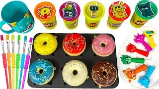 Satisfying Video | DIY Making Mega Rainbow Gummy Box & Sprunki Cake Lollipops Blue Slime ASMR