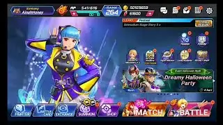 The King Of Fighter 60k Ruby For Halloween Chris and Alice