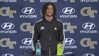 Isiah Canion Fall Camp 2025 Press Conference (August 13, 2025)