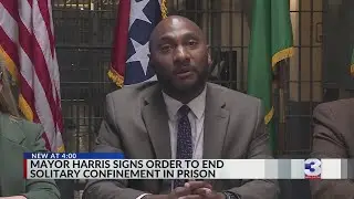 Mayor Lee Harris signs executive order to end solitary confinement in prison