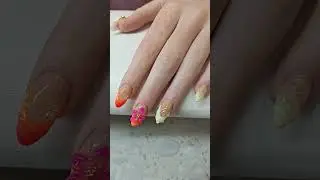 #3dflowers #3dnails #almondnails #pinknails #summernails #trending