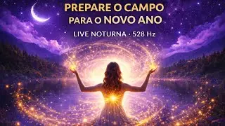 Prepare o Campo para o Novo Ano | Live Noturna 528 Hz