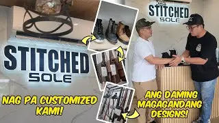 Nagpa customize kami ng shoes 🥾 | Stitched Sole | Jett Lau Rider