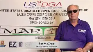 Adaptive Golfer Pat McCrea