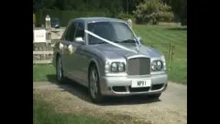 Silver Bentley Arnage T Wedding Car Hire Nottingham