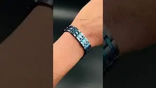 allthatsells Blue Black Stainless Steel Magnet Health Therapy Bio Energy Bracelet