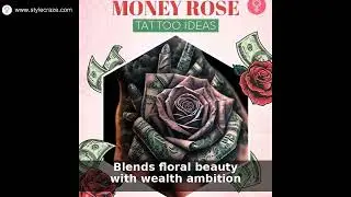 Top 80 Money Rose Tattoo Ideas for Prosperity & Style