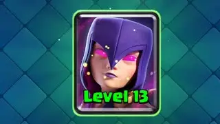 Power Of Lvl 13 Witch in Clash Royale.