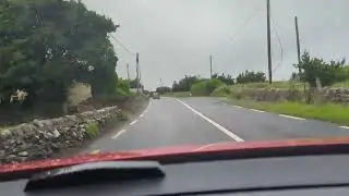 Quick time lapse of me driving to a market in Louisburgh