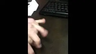 Joshie doing Awkward Turtle with his hands