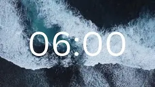 6 Minute Timer with Soft Calm Peaceful and Relaxing Music