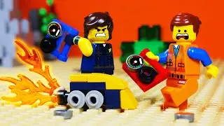 LEGO MOVIE 2 TRAIN CAR ARCADE FAIL ANIMATION