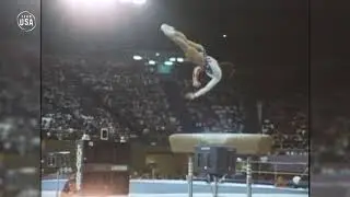 Mary Lou Retton Makes History | Gold Medal Moments Presented By HERSHEY'S