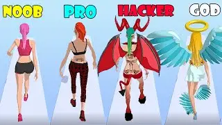 NOOB vs PRO vs HACKER vs GOD - Destiny Run