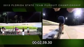2013 Florida State Team Pursuit Championship (AG Bicycle / Stradalli Team)