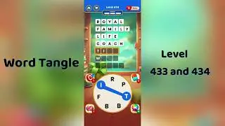Word Tangle Level 433 Answers | Word Tangle Level 434 Solutions | Go Answer