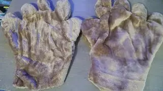 Scooby Doo Halloween costume paws - Part 2