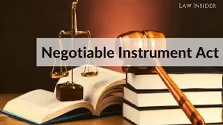 Negotiable Instruments Act|| LAW NOTES  ~~@CMAinter_nikita