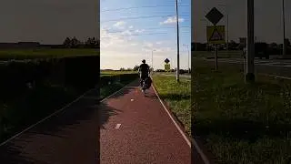 Cycling along sunny Dutch fields 🌿🚴🏻&zwj;♂️ #netherlands #teylingen #zuidholland #cyclingvlog #pov