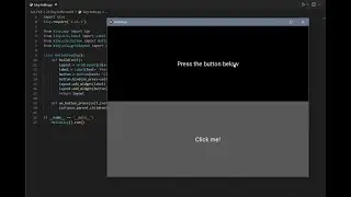 Simple Python script using the Kivy framework