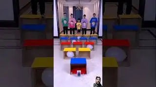 The Box Jumping Challenge Is So Exciting! Save It For Later Fun Party Game Challenge #Shorts