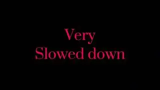 Weird al yankovic // Party in the C.I.A - Very Slowed Down