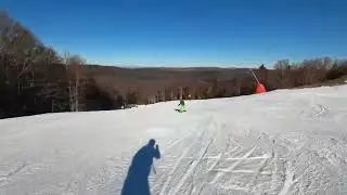 Szymek ski slalom, Crozet 2025-02-16