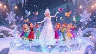 Elsa Crystal Bird Garden Dance | Magical Adventure for Kids ✨🐦