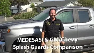 MEDESASI & GM/Chevy Splash Guards Comparison w/Paul Henderson 4K  7-13-21