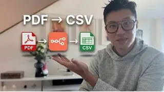How to extract PDF and image text into CSV using n8n (without manual data entry)