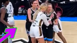 Sophie Cunningham Shows Respect to Chicago Sky Players Indiana Fever vs Chicago Sky