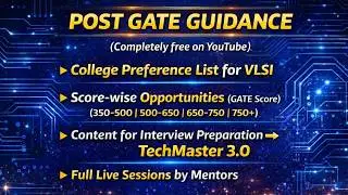 🔥Complete Post GATE Guidance || PrepFusion