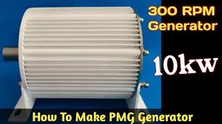 How To Make PMG Generator At Home| Low Rpm Generator low Lenz generator  | Join Now