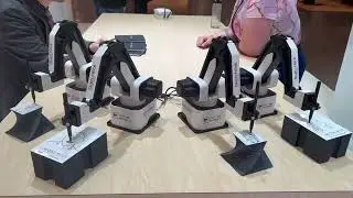 SketchBots doing their SketchBot thing!