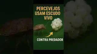 PERCEVEJOS USAM ESCUDO VIVO CONTRA PREDADORES!